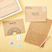 50 Pack Blank A7 Kraft Paper Cards and Envelopes, All Occasion 5x7 Note Cards for Invitations, Open When Letters - SHOP NO2CO2