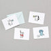 Monolike Message Buddy ver.2 Card - Mix 40 Mini Single cards, 20 envelopes Package - SHOP NO2CO2