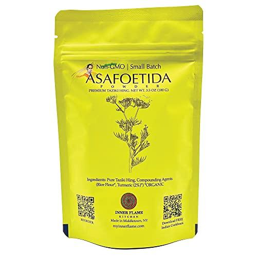 Inner Flame Hing - Asafoetida Organic. Strong Taziki Hing For Hing Lovers - SHOP NO2CO2