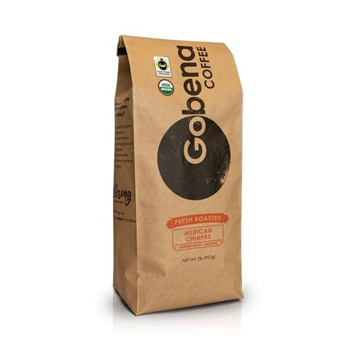 2lb Fair Trade Organic Certified Mexican Chiapas Ground Medium Roast Coffee, 32 oz, Bulk Coffee, 100% Arabica Coffee - SHOP NO2CO2