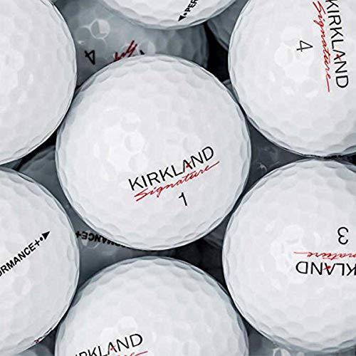 72 Kirkland Signature Performance Plus - Near Mint (AAAA) Grade - Recycled (Used) Golf Balls,White - SHOP NO2CO2