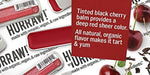 Hurraw! Black Cherry Tinted, Unscented, Moon Night Treatment Lip Balm Slim Slider Tins, 3 Pack Bundle: Organic, Certified Vegan and Cruelty Free All Natural. Bee, Shea, Soy & Palm Free. Made in USA - SHOP NO2CO2