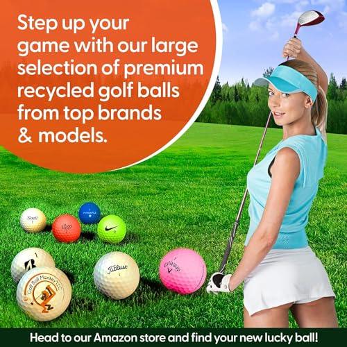 Golf Ball Monkey Cheap Recycled Golfballs for Titleist Golf Balls Mix White 4A Golfballs for Titleist Velocity Golf Balls, TruFeel, Tour Speed, TruSoft, DT Solo, EXP01& Tour Soft Golf Balls - SHOP NO2CO2