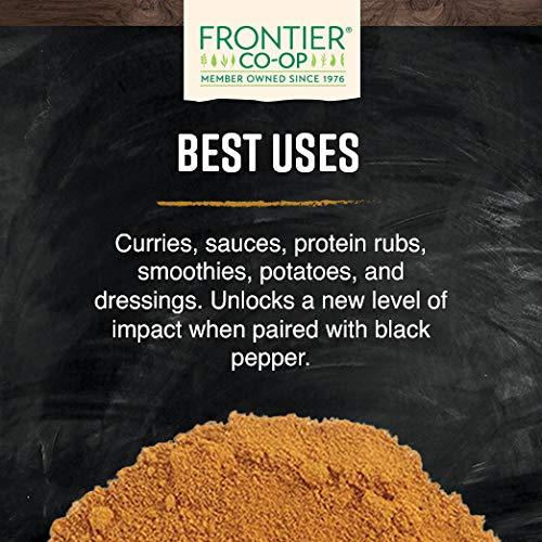 Frontier Co-op Organic Fair Trade Ground Turmeric Root 1lb - SHOP NO2CO2