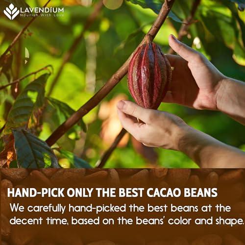 25oz (1.56 lbs) Cacao Powder, 100% Natural & Pure Cacao Powder, Unsweetened Cacao Powder, Rich Chocolate Flavor, Perfect for Baking & Smoothies No Additives, No Gluten, Vegan. - SHOP NO2CO2