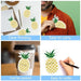 48 Pieces Pineapple Style Sticky Notes Self-Adhesive Summer Pineapple Design Note Pads Hawaii Pineapple Sticky Memo Notes for Reminder Stationery Studying School Office Home Supplies - SHOP NO2CO2