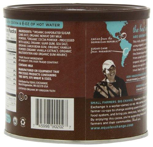 Equal Exchange Organic Hot Cocoa Mix, 12-Ounce Tins (Pack of 3) - SHOP NO2CO2