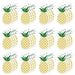 48 Pieces Pineapple Style Sticky Notes Self-Adhesive Summer Pineapple Design Note Pads Hawaii Pineapple Sticky Memo Notes for Reminder Stationery Studying School Office Home Supplies - SHOP NO2CO2