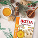 HOTTA Instant Ginger Drink With Honey Tea Hot or Cold Beverage Soothes Throat Caffeine Free High Vitamin B1 B2 B6 Real Asian Ginger, 10 Sachets - SHOP NO2CO2