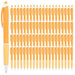 Simply Genius Pens in Bulk - 100 pack of Office Pens - Retractable Ballpoint Pens in Black Ink - Great for Schools, Notebooks, Journals & More (Orange, 100pcs) - SHOP NO2CO2