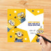 Despicable Me Age 8 Birthday Card, 8th Birthday Card, Age Eight Birthday Card, Climate Pledge Friendly Card, Despicable Me Recyclable Card, Officially Licensed Birthday Card - SHOP NO2CO2