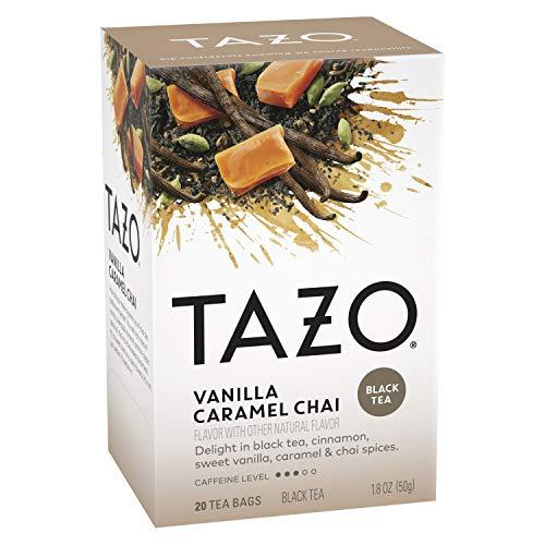 TAZO Chai, Vanilla, Caramel Tea Bags, 20 Count (Pack of 6) - SHOP NO2CO2