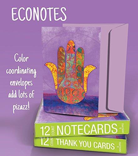 Tree-Free Greetings FS64585 EcoNotes 12-Count Blank Notecard Set with Envelopes - SHOP NO2CO2