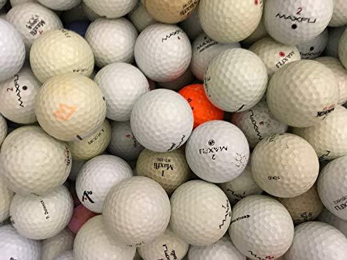 Assorted Recycle Golf Balls Hit Away Practice Recycled Golf Balls (Pack of 200) - SHOP NO2CO2