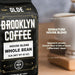 BROOKLYN COFFEE Whole Bean, House Blend Medium Roast (5lb) Balanced, Breakfast, Classic - Fresh Bulk Coffee Beans Roasted Weekly in NYC - SHOP NO2CO2