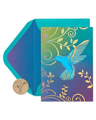 Papyrus Blank Cards with Envelopes, Hummingbird (12-Count) - SHOP NO2CO2