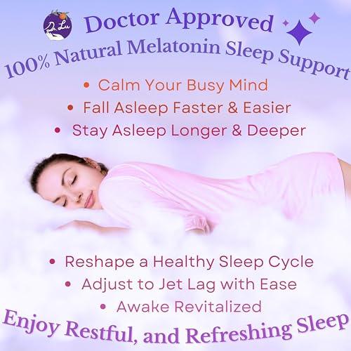 Dr. Lu's Happy Sleep Tea | 100% Natural Melatonin Sleepytime Tea for Deep Sleep | Bedtime Tea with 11 Relaxing Herbs | Chamomile Tea Bags, Lavender & Lemon Balm - SHOP NO2CO2