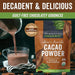 Viva Naturals Organic Cacao Powder, 8 oz - Unsweetened Cocoa Powder With Rich Dark Chocolate Flavor, Perfect for Baking & Smoothies - Certified Vegan, Keto & Paleo, Non-GMO & Gluten-Free, 227 g - SHOP NO2CO2