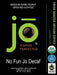 NO FUN JO DECAF: 12 oz, Organic Decaf Ground Coffee, Swiss Water Process, Fair Trade Certified, Medium Dark Roast, 100% Arabica Coffee, USDA Certified Organic, NON-GMO, Chemical & Gluten Free - SHOP NO2CO2