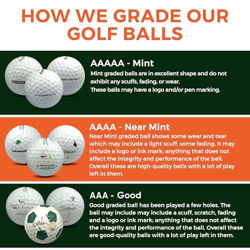 Golf Ball Monkey Cheap Recycled Golfballs for Titleist Golf Balls Mix White 4A Golfballs for Titleist Velocity Golf Balls, TruFeel, Tour Speed, TruSoft, DT Solo, EXP01& Tour Soft Golf Balls - SHOP NO2CO2