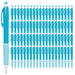 Simply Genius Pens in Bulk - 100 pack of Office Pens - Retractable Ballpoint Pens in Black Ink - Great for Schools, Notebooks, Journals & More (Blue, 100pcs) - SHOP NO2CO2