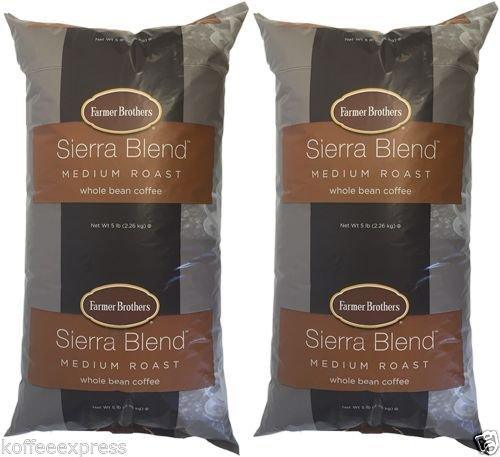 Farmer Brothers Sierra Blend Medium Roast Whole Bean Coffee (2 bag/5 lbs) - SHOP NO2CO2