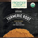 Frontier Co-op Organic Fair Trade Ground Turmeric Root 1lb - SHOP NO2CO2