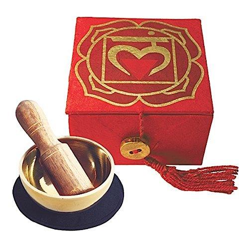 Mini Bowl Box Root Chakra Handmade Certified Fair Trade - SHOP NO2CO2