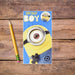 DESPICABLE ME Official Birthday Boy Card, Birthday Card for Boy, Birthday Card for Him, Climate Pledge Friendly Card for Boy, Recyclable Birthday Card, Officially Licensed Birthday Card - SHOP NO2CO2