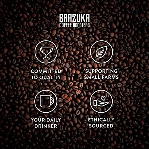 Brazuka Coffee Roasters, Ciao Verona, Medium-Dark Roast, 12oz Whole Bean, 1 bag - SHOP NO2CO2