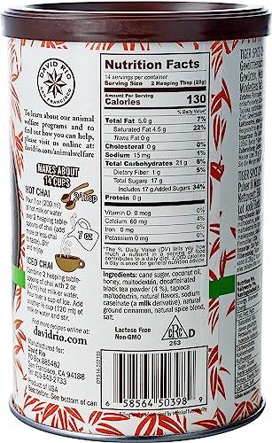 David Rio Mix, Decaf Tiger Spice, 14 Ounce (Pack of 1) - SHOP NO2CO2