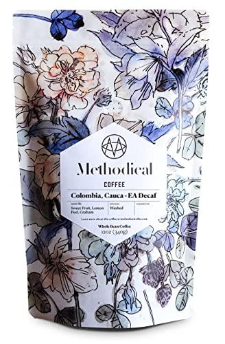 Decaf Colombia Cauca Whole Bean Coffee | Deliciously Smooth Classic Roast Coffee Freshly Roasted in the USA from Choice 100% Arabica Colombian Coffee Beans | Fair Trade Coffee, 12 Oz. - SHOP NO2CO2