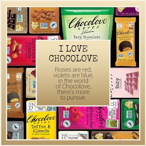 Chocolove Organic Dark Chocolate Bars | 73% Cocoa | Certified Fair Trade Organic Belgium Chocolate | Ethically Sourced, Non-GMO, 3.2 oz Bar (12 Pack) - SHOP NO2CO2