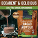 Viva Naturals Organic Cacao Powder, 1lb - Unsweetened Cacao Powder With Rich Dark Chocolate Flavor, Perfect for Baking & Smoothies, Non-GMO, Certified Vegan & Gluten-Free, 454 g - SHOP NO2CO2