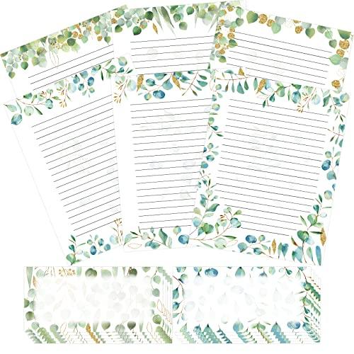 Stationary Paper with Envelopes Eucalyptus Stationary Set with Lines Letter Writing Paper 8.5 x 11 - SHOP NO2CO2