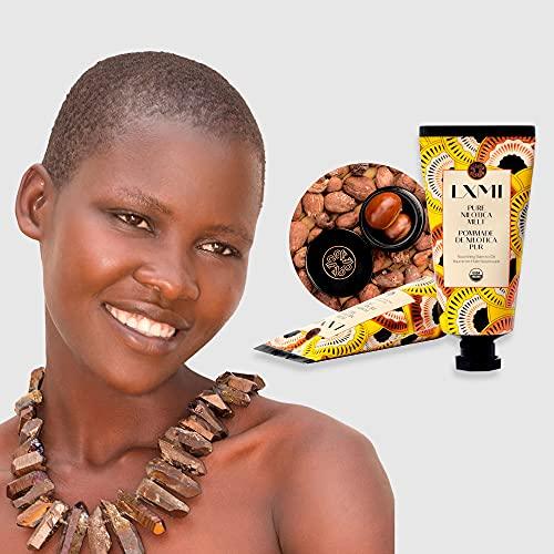 LXMI Pure Nilotica Organic Melt - 100% USDA Certified Organic - Indulgent Balm-to-Oil, Plant-based, clean Skincare - Shea Butter Alternative - Vegan, Cruelty-Free & Noncomedogenic - SHOP NO2CO2