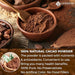 25oz (1.56 lbs) Cacao Powder, 100% Natural & Pure Cacao Powder, Unsweetened Cacao Powder, Rich Chocolate Flavor, Perfect for Baking & Smoothies No Additives, No Gluten, Vegan. - SHOP NO2CO2