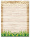 Rustic Wood Theme Stationery - 8.5 x 11-60 Letterhead Sheets - Rustic Letterhead (Rustic Wood) - SHOP NO2CO2