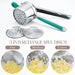 Bellemain Potato Ricer 15 oz with 3 Interchangeable Discs |Potato Masher Stainless Steel, Sweet Potato Masher Kitchen Tool | Spaetzle Maker Press, Khuon Banh Lot, Spaetzle Noodle Maker (Green) - SHOP NO2CO2