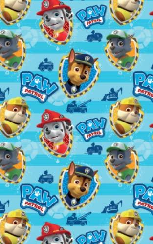 Danilo Promotions LTD PA016 PAW PATROL ROLL WRAP, 4M X 69CM, Wrapping Paper for Children's Presents, Climate Pledge Friendly Wrapping Paper, Recyclable Paper, Officially Licensed Paper - SHOP NO2CO2