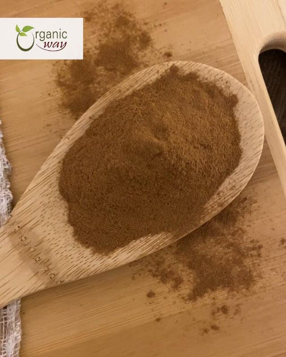 Organic Way True Ceylon Cinnamon Powder - Kosher & USDA Certified | Raw, Vegan, Non-GMO & Gluten Free | Tested for Heavy Metal and Purity | Resealable Bag | 100% Raw from Sri Lanka (1/2LBS / 8Oz) - SHOP NO2CO2