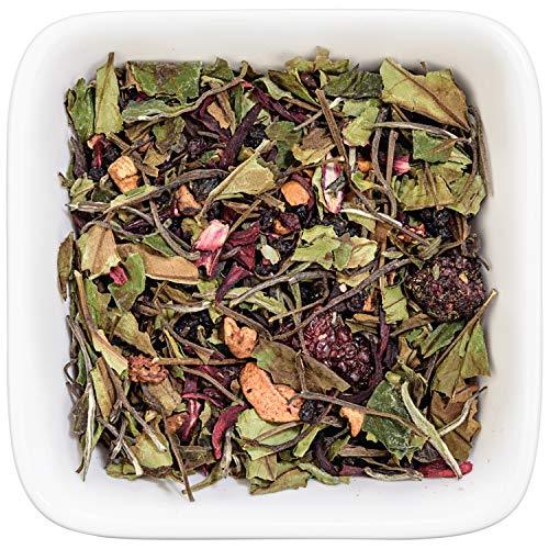 Tealyra - White Garden Bouquet - Fruity White Loose Leaf Tea Blend - Hibiscus - Strawberry - Raspberry - Antioxidants and Vitamines Rich - All Natural Ingredients - 110g (4-ounce) - SHOP NO2CO2