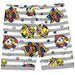 Paw Patrol Boys Chase Marshall and Rubble Pyjamas Snuggle Fit Ages 18 Months to 8 Years - SHOP NO2CO2