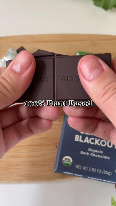 Alter Eco | Dark Chocolate Bars | Pure Dark Cocoa, Fair Trade, Organic, Non-GMO, Gluten Free (6-Pack Classic Blackout) - SHOP NO2CO2