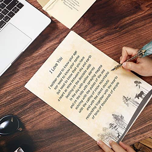 60 Sheets Stationary writing paper with 6 Forest and Animals Styles Writing Stationary Papers Letter Double Sided Writing Paper, 8.5 x 11 Inch - SHOP NO2CO2