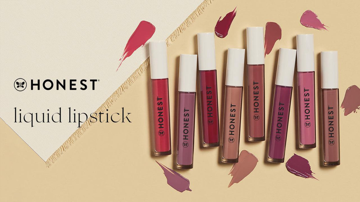 Honest Beauty Hydrating Liquid Lipstick with Hyaluronic Acid + Avocado Oil | EWG Verified, Vegan + Cruelty Free | Off Duty, .12 fl oz - SHOP NO2CO2