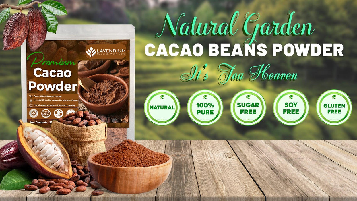 25oz (1.56 lbs) Cacao Powder, 100% Natural & Pure Cacao Powder, Unsweetened Cacao Powder, Rich Chocolate Flavor, Perfect for Baking & Smoothies No Additives, No Gluten, Vegan. - SHOP NO2CO2