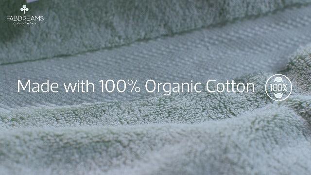 100% Organic Cotton Bath Towel Set | Bathroom Luxury Towel Set of 6 | GOTS Certified | Hotel Premium Towels | 700 GSM | 2 Bath Towel 30 x 56 | 2 Hand Towel 16 x 30 | 2 Wash Cloth 13 x 13 | Dark Gray - SHOP NO2CO2