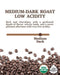 2LB Subtle Earth Organic Coffee - Medium-Dark Roast - Whole Bean Coffee - 100% Arabica Beans - Low Acidity and Non-GMO - 2lb bag - SHOP NO2CO2