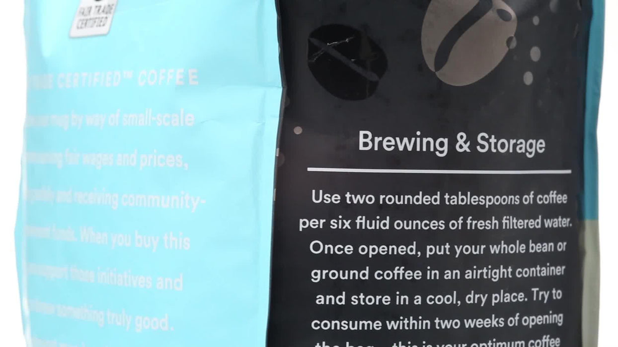 365 by Whole Foods Market, Coffee Pacific Rim Vienna Roast Organic Whole Bean, 24 Ounce - SHOP NO2CO2